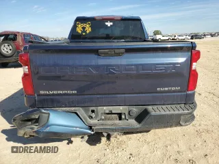 2020 Chevrolet Silverado 1500 Custom with VIN 1GCRWBEK5LZ312066, listed as a Copart auction lot 88494515 with 0 mi miles and Salvage Title. Bid and sale history available at carsss.com. Image 6.
