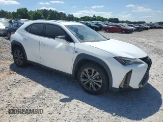2019 Lexus UX 200 with VIN JTHY3JBH0K2019012, listed as a Copart auction lot 52217285 with 40,617 mi miles and Salvage title. Bid and sale history available at DreamBid. Image 4.