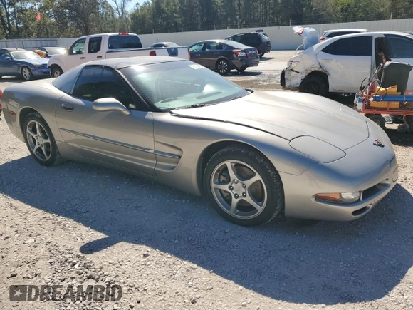 2000 Chevrolet Corvette with VIN 1G1YY22G1Y5115473, listed as a Copart auction lot 76114474 with 123,708 mi miles and Salvage Title. Bid and sale history available at carsss.com. Image 4.