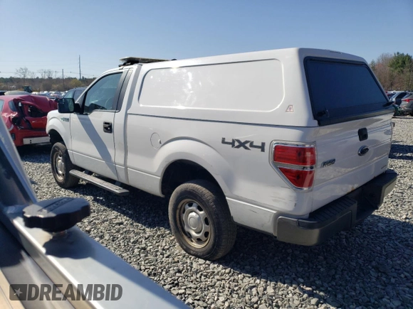 2013 Ford F-150 XL with VIN 1FTMF1EM7DKE99584, listed as a Copart auction lot 52521475 with 104,424 mi miles and Clean Title. Bid and sale history available at carsss.com. Image 2.