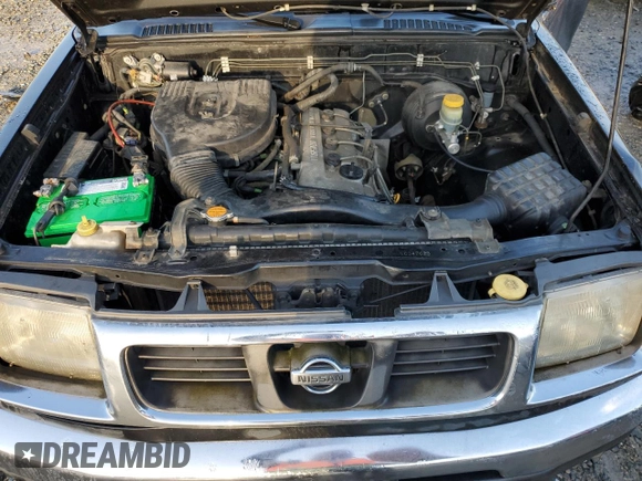 1998 Nissan Frontier XE with VIN 1N6DD21S7WC347623, listed as a Copart auction lot 45347025 with 176,093 mi miles and Salvage title. Bid and sale history available at DreamBid. Image 12.