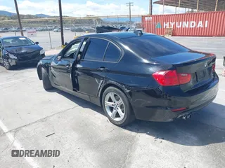 2014 BMW 3 Series 328i with VIN WBA3C1C55EK108432, listed as a IAAI auction lot 41934089 with 1 mi miles. Bid and sale history available at carsss.com. Image 3.