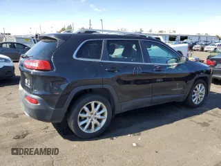 2017 Jeep Cherokee Limited with VIN 1C4PJLDB4HW516170, listed as a Copart auction lot 48109865 with 151,647 mi miles and Salvage Title. Bid and sale history available at carsss.com. Image 3.