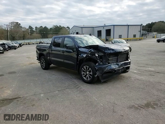 2021 Chevrolet Silverado 1500 RST with VIN 3GCPWDED6MG321249, listed as a Copart auction lot 41337985 with 75,821 mi miles and Salvage Title. Bid and sale history available at carsss.com. Image 10.
