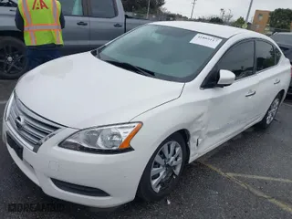 2014 Nissan Sentra S with VIN 3N1AB7AP1EL625538, listed as a IAAI auction lot 41805117 with 113,164 mi miles. Bid and sale history available at carsss.com. Image 2.
