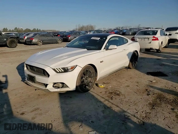 2017 Ford Mustang GT with VIN 1FA6P8CF6H5254062, listed as a Copart auction lot 42668835 with 88,655 mi miles and Salvage title. Bid and sale history available at DreamBid. Image 10.