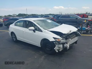 2015 Honda Civic LX with VIN 19XFB2F57FE005859, listed as a IAAI auction lot 42345298 with 40,160 mi miles and . Bid and sale history available at DreamBid. Image 1.