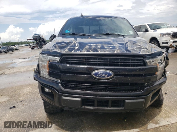 2019 Ford F-150 XL with VIN 1FTEW1CP0KFA68933, listed as a Copart auction lot 58532805 with Not provided miles and Salvage title. Bid and sale history available at DreamBid. Image 5.