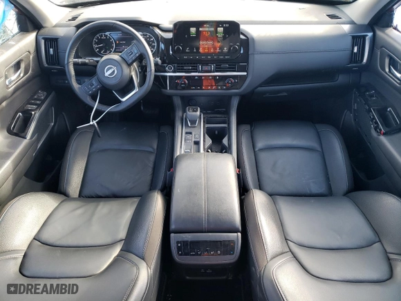 2024 Nissan Pathfinder SL with VIN 5N1DR3CAXRC206771, listed as a Copart auction lot 48818065 with 21,339 mi miles and Salvage Title. Bid and sale history available at carsss.com. Image 8.