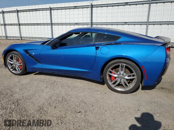 2014 Chevrolet Corvette Z51 2LT with VIN 1G1YK2D76E5131145, listed as a Copart auction lot 54591555 with 52,025 mi miles and Salvage title. Bid and sale history available at DreamBid. Image 2.