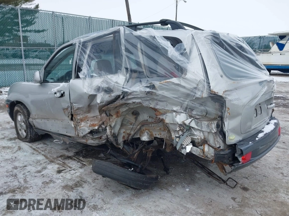 2005 Hyundai Santa Fe GLS with VIN KM8SC73D35U912897, listed as a IAAI auction lot 41401372 with 260,843 mi miles and . Bid and sale history available at DreamBid. Image 3.
