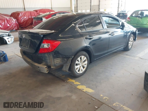 2012 Honda Civic LX с VIN 19XFB2F59CE324871, выставлен на аукционе IAAI как лот 42200864 с пробегом 216 322 миль миль и . История ставок и продаж доступна на DreamBid. Изображение 4.