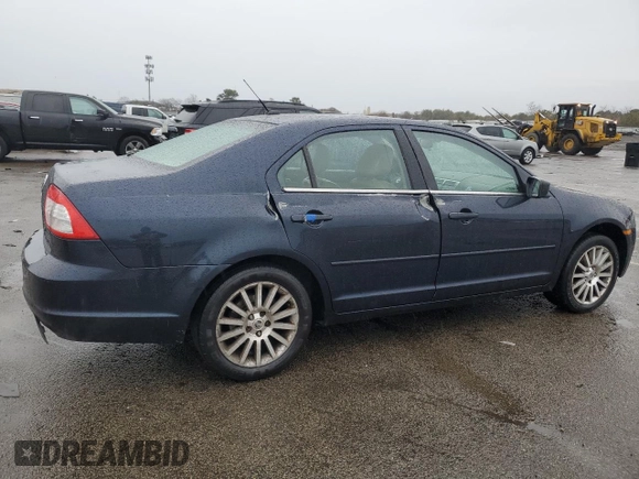 2009 Mercury Milan Premier with VIN 3MEHM08Z69R622494, listed as a Copart auction lot 41496345 with 206,103 mi miles and Salvage Title. Bid and sale history available at carsss.com. Image 3.