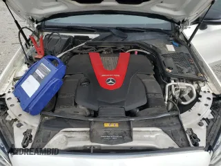 2018 Mercedes-Benz C 43 AMG with VIN WDDWJ6EB6JF650850, listed as a Copart auction lot 52498635 with 122,994 mi miles and Salvage title. Bid and sale history available at DreamBid. Image 12.