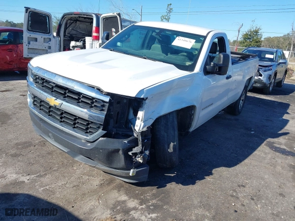 2016 Chevrolet Silverado 1500 Work Truck with VIN 1GCNCNEC2GZ367601, listed as a IAAI auction lot 41340676 with 208,334 mi miles. Bid and sale history available at carsss.com. Image 2.