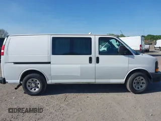 2013 Chevrolet Express Cargo with VIN 1GCSGAFX5D1162107, listed as a IAAI auction lot 42098474 with 177,321 mi miles and . Bid and sale history available at DreamBid. Image 13.