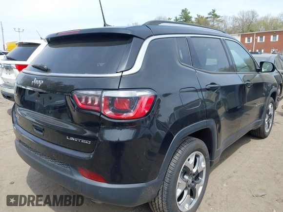 2019 Jeep Compass High Altitude z VIN 3C4NJDCB2KT594314, wystawiony jako IAAI lot #42010098 z przebiegiem 51 622 mil mil oraz . Historia ofert i sprzedaży dostępna na DreamBid. Obrazek 4.