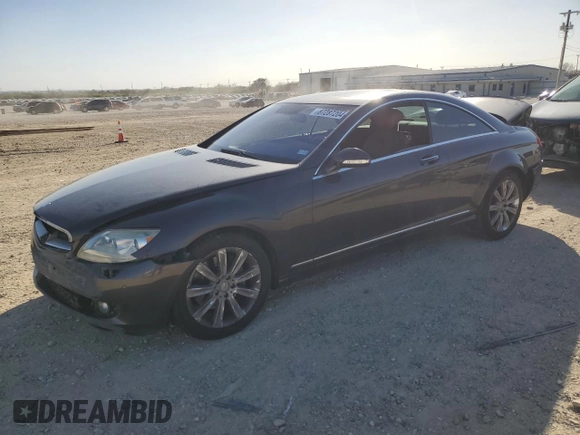 2008 Mercedes-Benz CL-Class V8 with VIN WDDEJ71X38A016244, listed as a Copart auction lot 87287204 with 142,330 mi miles and Clean Title. Bid and sale history available at carsss.com. Image 1.