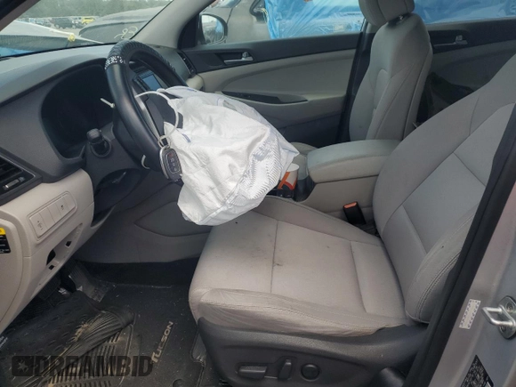 2017 Hyundai Tucson SE with VIN KM8J33A41HU436807, listed as a Copart auction lot 42100185 with 160,021 mi miles and Salvage Title. Bid and sale history available at DreamBid. Image 7.