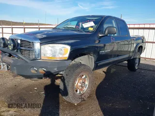 2006 Dodge Ram 3500 SLT with VIN 3D7LX38C06G173083, listed as a IAAI auction lot 40812972 with Not Provided miles. Bid and sale history available at carsss.com. Image 2.