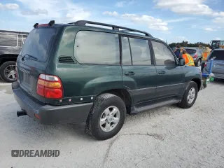 1999 Toyota Land Cruiser with VIN JT3HT05J9X0027448, listed as a Copart auction lot 77175814 with 0 mi miles and Salvage Title. Bid and sale history available at carsss.com. Image 3.
