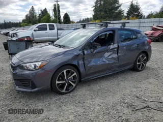2022 Subaru Impreza Special Sports with VIN 4S3GTAM6XN3716999, listed as a Copart auction lot 56902405 with 54,600 mi miles and Salvage title. Bid and sale history available at DreamBid. Image 1.