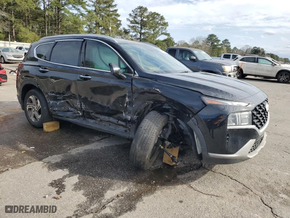 2023 Hyundai Santa Fe SEL with VIN 5NMS24AJXPH600939, listed as a Copart auction lot 48297065 with 38,643 mi miles and Salvage Title. Bid and sale history available at carsss.com. Image 4.
