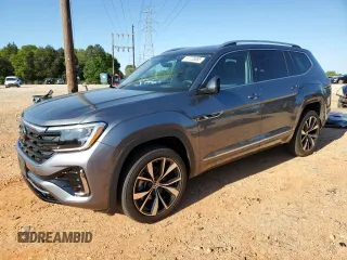 2024 Volkswagen Atlas SEL Premium R-Line z VIN 1V2FR2CA1RC553900, wystawiony jako Copart lot #51728585 z przebiegiem 11 815 mil mil oraz Szkoda całkowita • Salvage title. Historia ofert i sprzedaży dostępna na DreamBid. Obrazek 1.