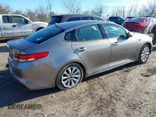2016 Kia Optima EX with VIN 5XXGU4L36GG098749, listed as a IAAI auction lot 41191912 with 113,019 mi miles and . Bid and sale history available at DreamBid. Image 4.