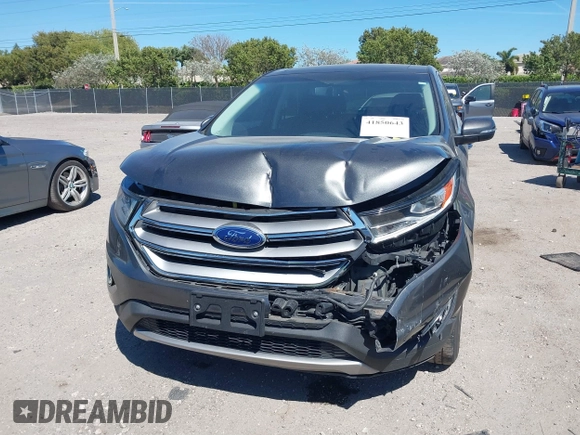 2016 Ford Edge Titanium with VIN 2FMPK3K9XGBB57187, listed as a IAAI auction lot 41850643 with 77,540 mi miles. Bid and sale history available at carsss.com. Image 6.