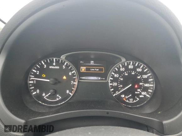 2016 Nissan Altima SL with VIN 1N4AL3AP8GC160019, listed as a Copart auction lot 44750575 with 115,303 mi miles and Salvage Title. Bid and sale history available at carsss.com. Image 9.