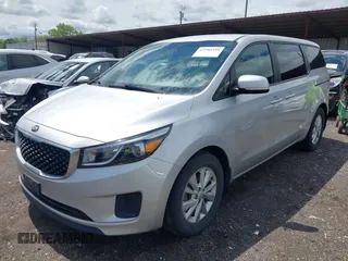 2016 Kia Sedona L with VIN KNDMA5C10G6182399, listed as a IAAI auction lot 42186358 with 102,874 mi miles and . Bid and sale history available at DreamBid. Image 2.