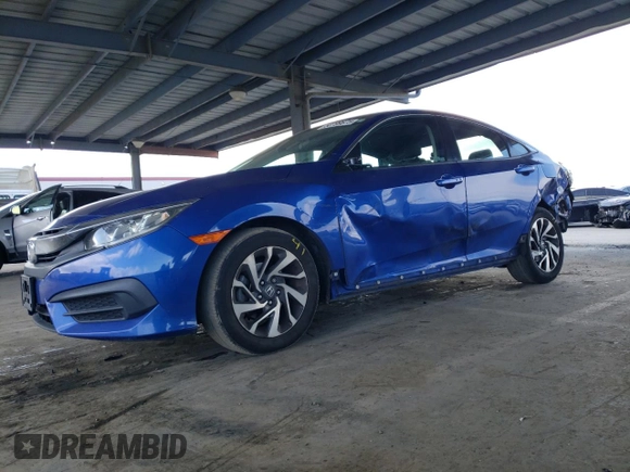 2018 Honda Civic Sedan EX with VIN 2HGFC2F7XJH565114, listed as a Copart auction lot 50799675 with 123,111 mi miles and Salvage Title. Bid and sale history available at carsss.com. Image 1.