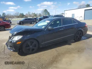 2011 Mercedes-Benz E-Class E 350 Luxury with VIN WDDHF5GBXBA350406, listed as a Copart auction lot 45283425 with 270,013 mi miles and Salvage Title. Bid and sale history available at carsss.com. Image 1.