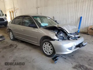 2004 Honda Civic LX with VIN 2HGES16514H548598, listed as a Copart auction lot 53430835 with 207,102 mi miles and Salvage Title. Bid and sale history available at carsss.com. Image 4.