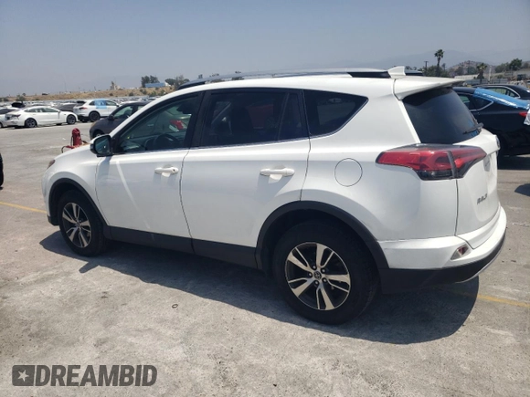 2018 Toyota RAV4 XLE with VIN JTMWFREVXJD118021, listed as a Copart auction lot 58845805 with 108,068 mi miles and Salvage title. Bid and sale history available at DreamBid. Image 2.