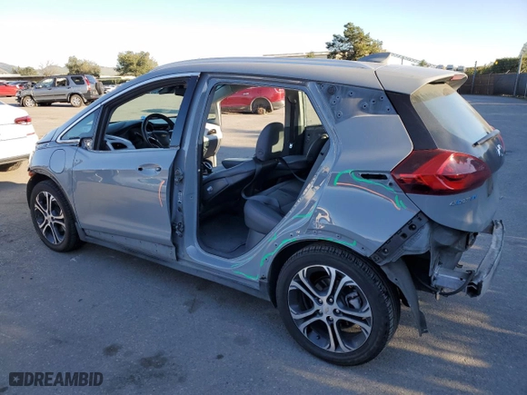 2019 Chevrolet Bolt EV Premier with VIN 1G1FZ6S05K4103211, listed as a Copart auction lot 46335175 with 98,857 mi miles and Salvage Title. Bid and sale history available at carsss.com. Image 2.