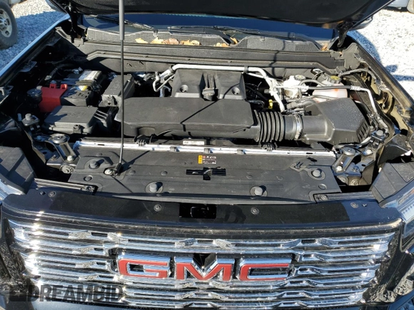 2024 GMC Canyon 4WD Denali with VIN 1GTP6FEK2R1190966, listed as a Copart auction lot 87812495 with 2,143 mi miles and Salvage Title. Bid and sale history available at carsss.com. Image 11.