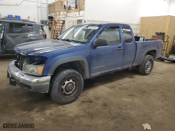 2006 Chevrolet Colorado Work Truck with VIN 1GCDT196468232407, listed as a Copart auction lot 88733495 with 197,856 mi miles and Salvage Title. Bid and sale history available at carsss.com. Image 1.