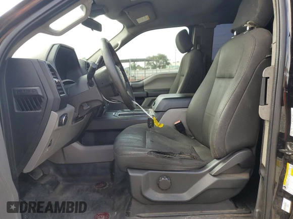 2019 Ford F-150 XL with VIN 1FTEX1CP6KKC50723, listed as a Copart auction lot 56405785 with 333,894 mi miles and Salvage title. Bid and sale history available at DreamBid. Image 7.