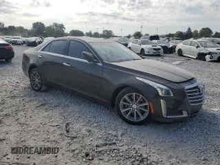 2018 Cadillac CTS Sedan Luxury AWD with VIN 1G6AX5SX9J0108225, listed as a Copart auction lot 69226054 with 72,426 mi miles and Salvage Title. Bid and sale history available at carsss.com. Image 4.