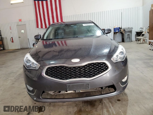 2014 Kia Cadenza Premium with VIN KNALN4D74E5147748, listed as a Copart auction lot 77889914 with 170,704 mi miles and Clean Title. Bid and sale history available at carsss.com. Image 5.