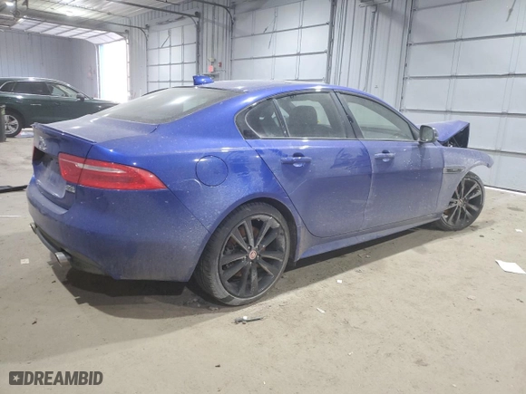 2018 Jaguar XE 35t R-Sport with VIN SAJAL4EV3JCP17369, listed as a Copart auction lot 87283304 with 49,786 mi miles and Salvage Title. Bid and sale history available at carsss.com. Image 3.