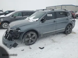 2019 Volkswagen Tiguan SEL Premium with VIN 3VV4B7AX4KM008958, listed as a Copart auction lot 45607605 with 109,465 mi miles and Clean Title. Bid and sale history available at carsss.com. Image 1.
