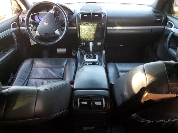 2008 Porsche Cayenne with VIN WP1AA29P88LA00687, listed as a Copart auction lot 48261535 with 212,088 mi miles and Salvage Title. Bid and sale history available at carsss.com. Image 8.