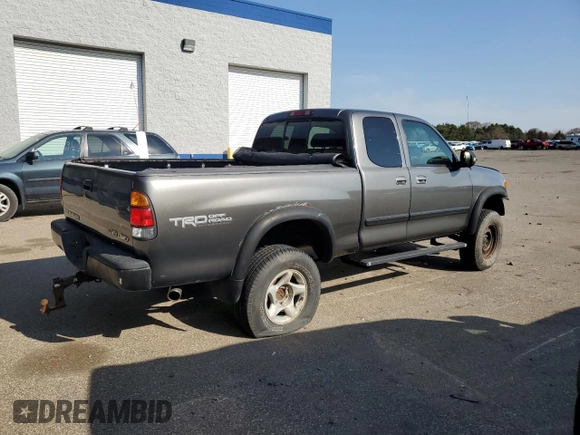 2003 Toyota Tundra SR5 with VIN 5TBBT44113S350760, listed as a Copart auction lot 51687895 with 233,322 mi miles and Salvage Title. Bid and sale history available at DreamBid. Image 3.