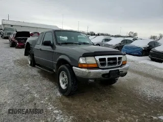 1999 Ford Ranger XL with VIN 1FTZR15V5XPC00431, listed as a Copart auction lot 44642935 with 190,407 mi miles and Salvage Title. Bid and sale history available at carsss.com. Image 11.