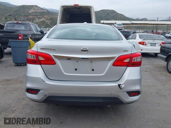 2019 Nissan Sentra SV with VIN 3N1AB7AP7KL618363, listed as a IAAI auction lot 42094721 with 80,460 mi miles and . Bid and sale history available at DreamBid. Image 16.