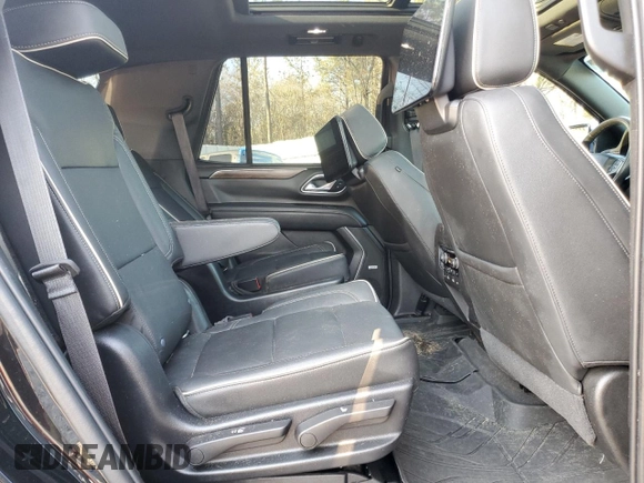 2021 Chevrolet Tahoe Premier with VIN 1GNSKSKD9MR321669, listed as a Copart auction lot 43282815 with 59,648 mi miles and Salvage title. Bid and sale history available at DreamBid. Image 11.