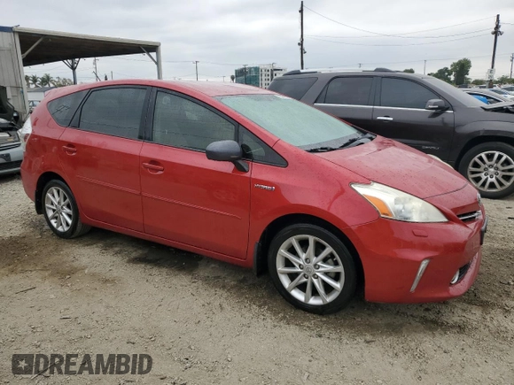 2013 Toyota Prius Two with VIN JTDZN3EU8D3282446, listed as a Copart auction lot 55699095 with 216,162 mi miles and Clean Title. Bid and sale history available at carsss.com. Image 4.